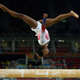 Simone Biles performs on the beam during the Gymnastics Rio Gala on day 12 of the Olympic Games on Aug. 17, 2016, in Rio de Janeiro.
Clive Brunskill/Getty Images
